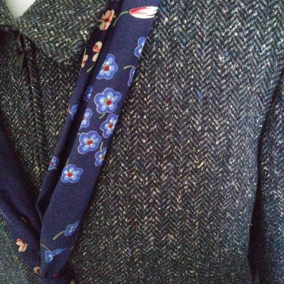 TALBOTS Wool Blazer with Scarf - Picture 3 of 14